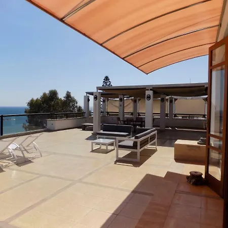 3b Beachfront Large Pool Penthouse Apollonia Beach Limassol