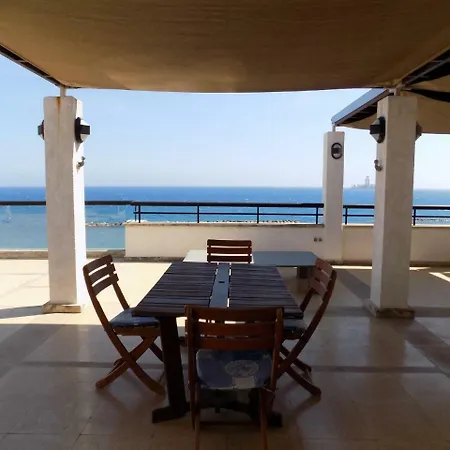 3b Beachfront Large Pool Penthouse Apollonia Beach Apartment *
