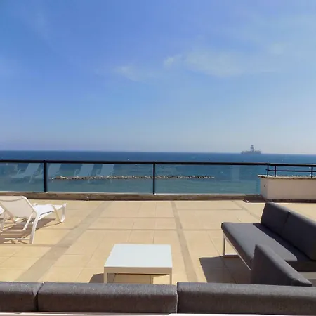 Apartament 3b Beachfront Large Pool Penthouse Apollonia Beach *