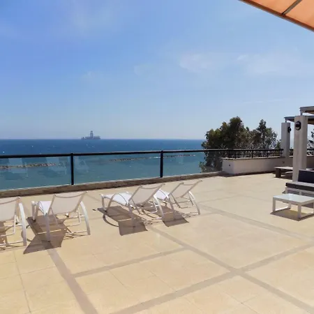 3b Beachfront Large Pool Penthouse Apollonia Beach Apartament